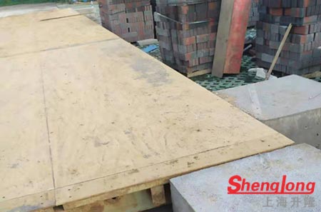 浙江寧波中馬街道2節50噸二手舊地磅(自提